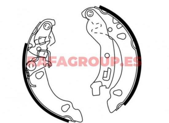 RG8035 - Brake Shoe Seat